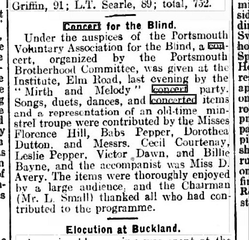 Portsmouth Evening News - Friday 04 February 1927